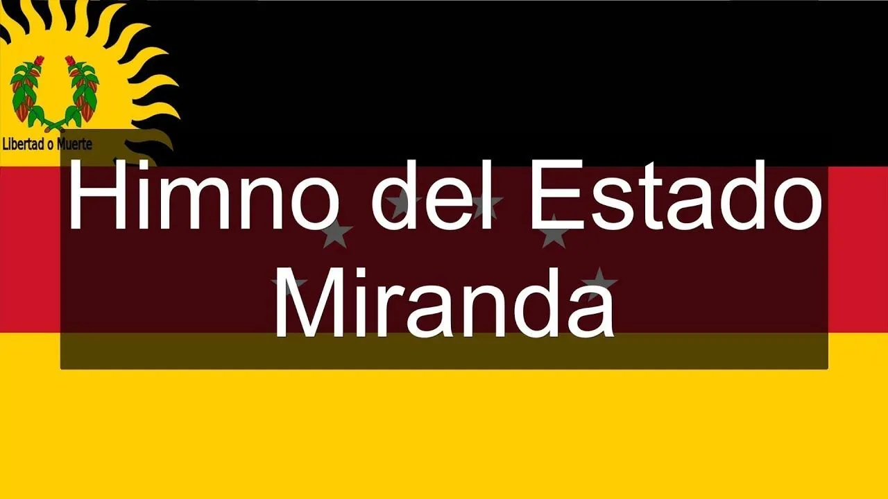 Himno del Estado Miranda (Venezuela) | Soy Venezolano - YouTube