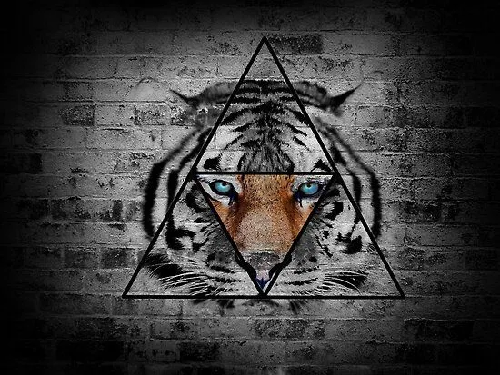 Hipster Tiger" by Richie91 | Redbubble