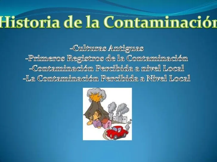 Historia de la Contaminación