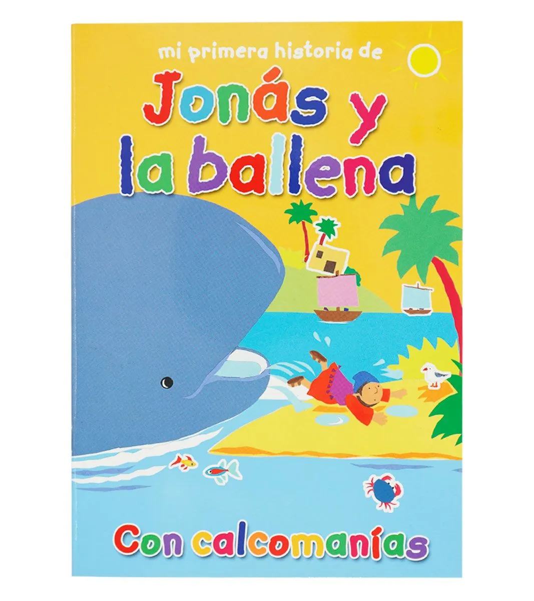 Mi Primera Historia de Jonás y la Ballena (Con Calcomanías) | Libreria  Peniel