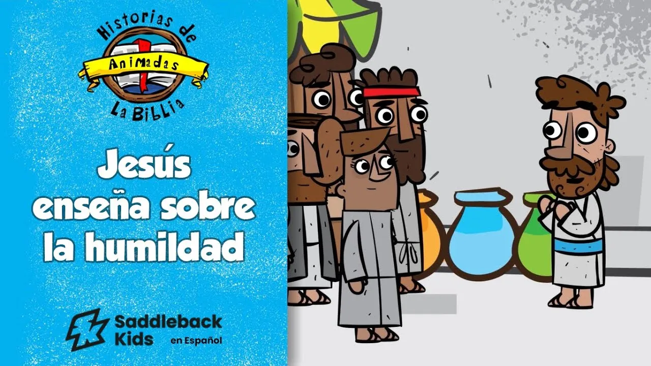 Historias de la Biblia | Jesús enseña sobre la humildad | SK en Español -  YouTube