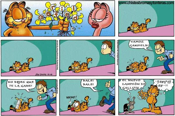 Historietas de garfield - Imagui