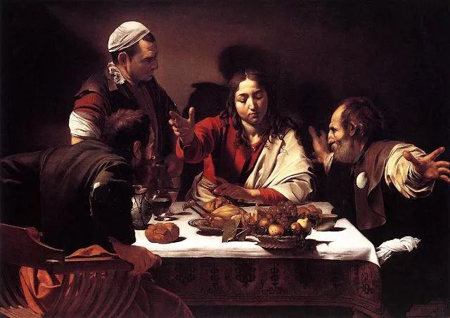 historitas de colegio: Cena de Emaus