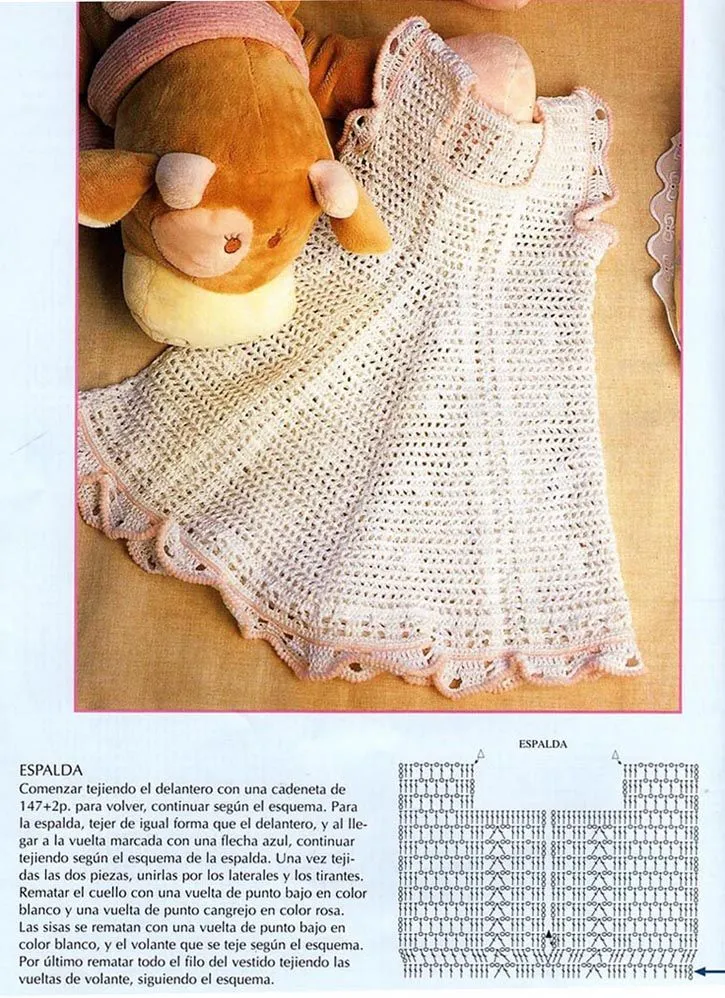 Mis Hobbies y Más....: Vestidito Crochet...