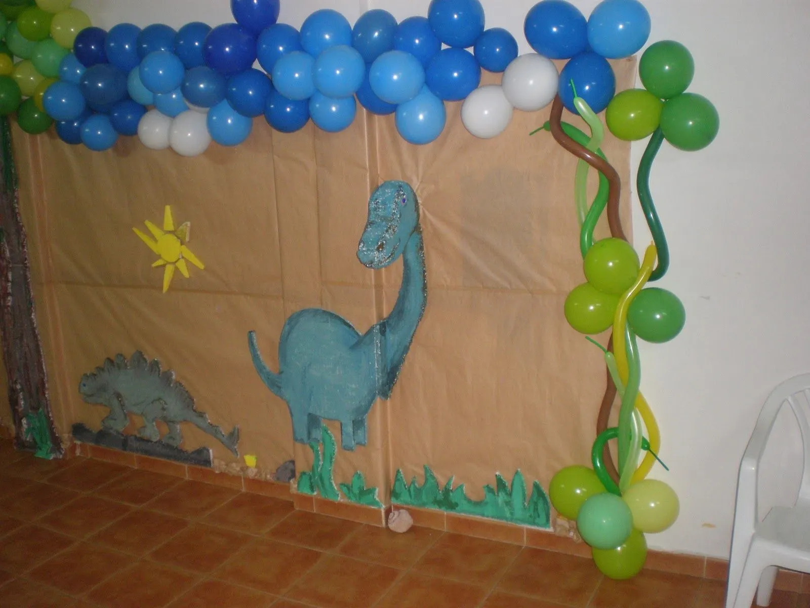 El hobby de Lola: Decoración de Dinosaurios Samuel 5 años