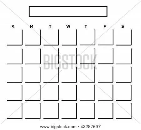 Hoja del calendario en blanco Fotos stock e Imágenes stock | Bigstock