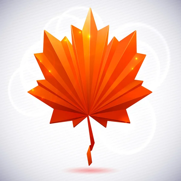 hoja de otoño — Vector stock © Lara_Cold_2013 #58283143