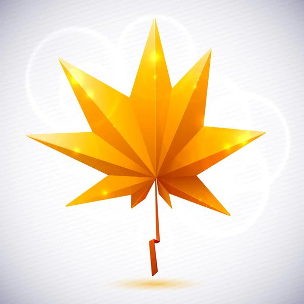 hoja de otoño — Vector stock © Lara_Cold_2013 #58283141