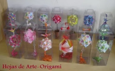 Hojas de Arte - ORIGAMI - Souvenirs- Regalos-