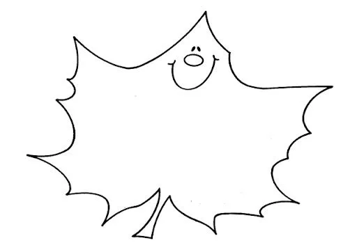 HOJAS DE OTOÑO DIBUJOS PARA COLOREAR | Dibujos para colorear