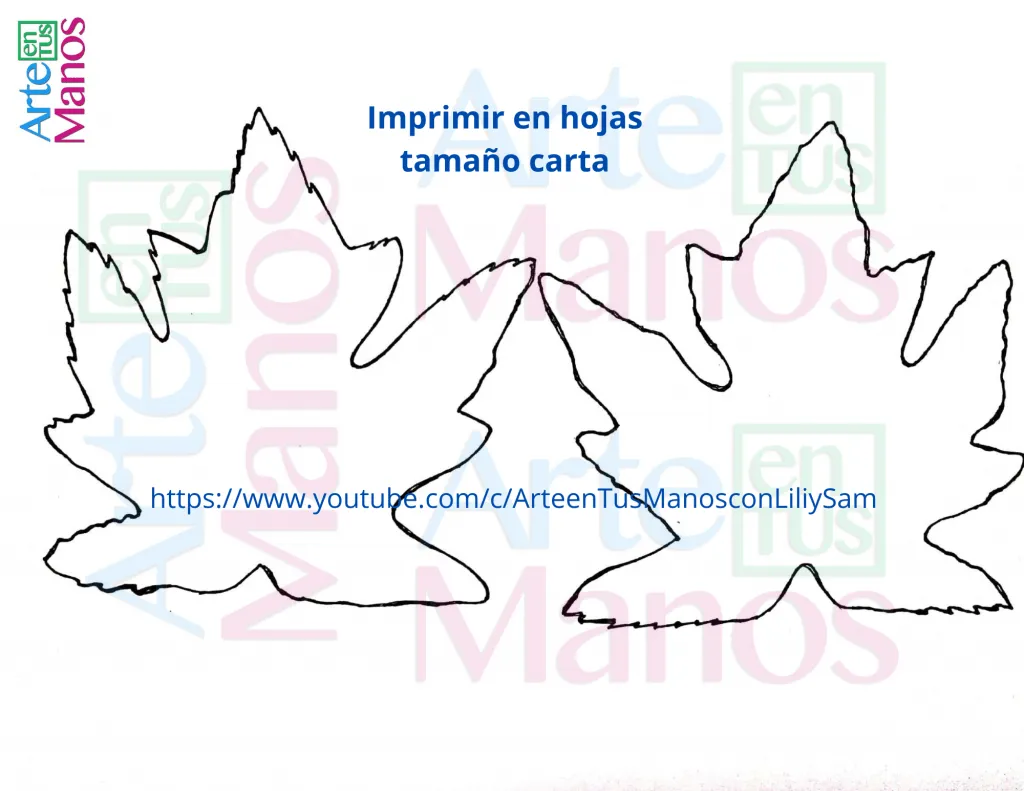 Hojas de Otoño en Foami, con Arte en Tus Manos - Arte en Tus Manos con Lili  y Sam