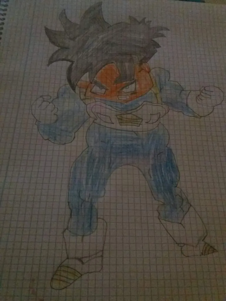 Hola este es un dibujo de la saga freezer de gohan niño | DRAGON BALL  ESPAÑOL Amino