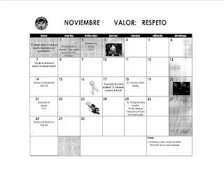 HOLA PAPITO! TE INVITAMOS A CHECAR EL CALENDARIO DEL MES DE ...