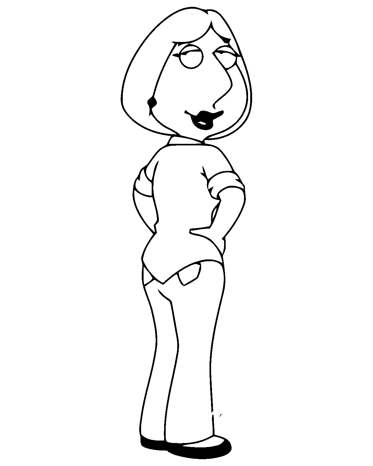 Hombre de Familia (Family Guy) para pintar colorear imprimir ...