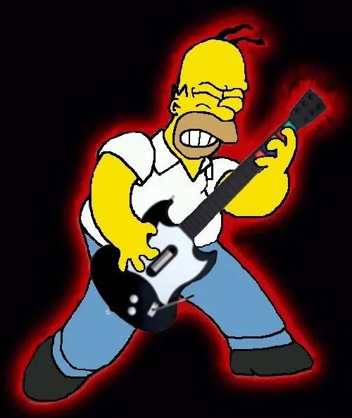 Homer Simpson rock and roll - Imagui