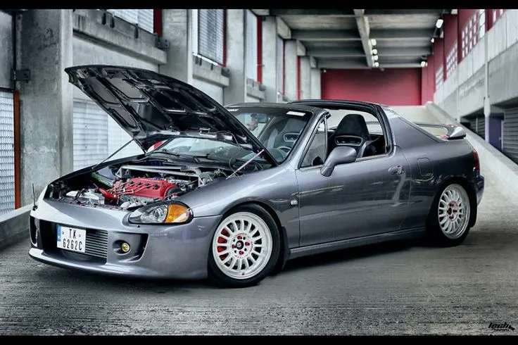 honda #civic #del #sol #slammed #stance | Del Sol | Pinterest