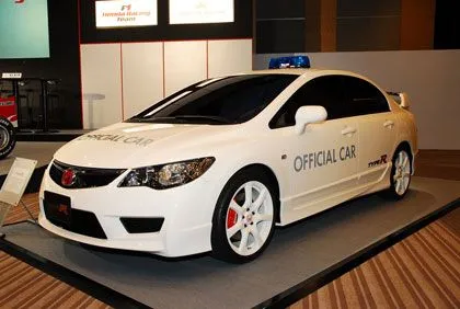 Honda Civic Type-R Sedán, pace-car en el Gran Premio de Japón