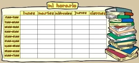 Horario de Clase | El SexTo NiveL