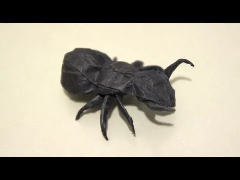 Cómo hacer una hormiga de origami | Manualidades con Moldes