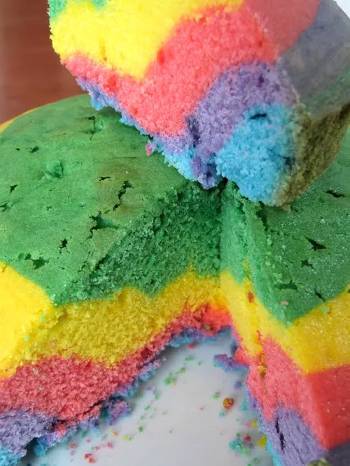 horneAndo Algo: otoño de colores | torta arco iris