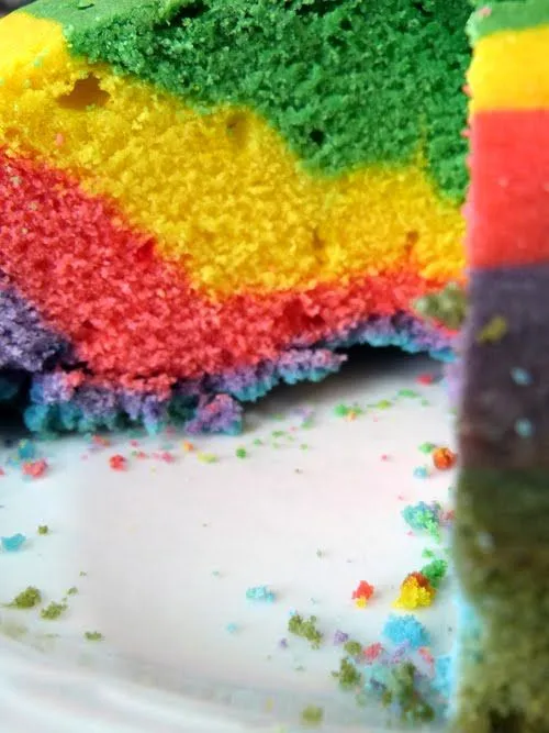 horneAndo Algo: otoño de colores | torta arco iris