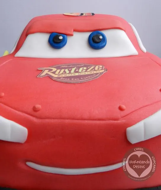 horneando deseos: Tarta Super Rayo McQueen