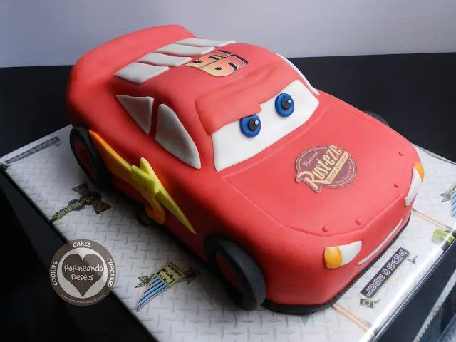 horneando deseos: Tarta Super Rayo McQueen