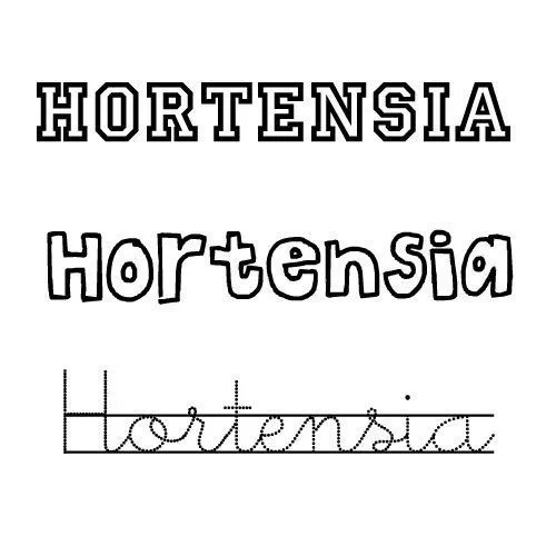 Hortensia. Nombres de santa para niñas - Nombres de santo de Enero ...