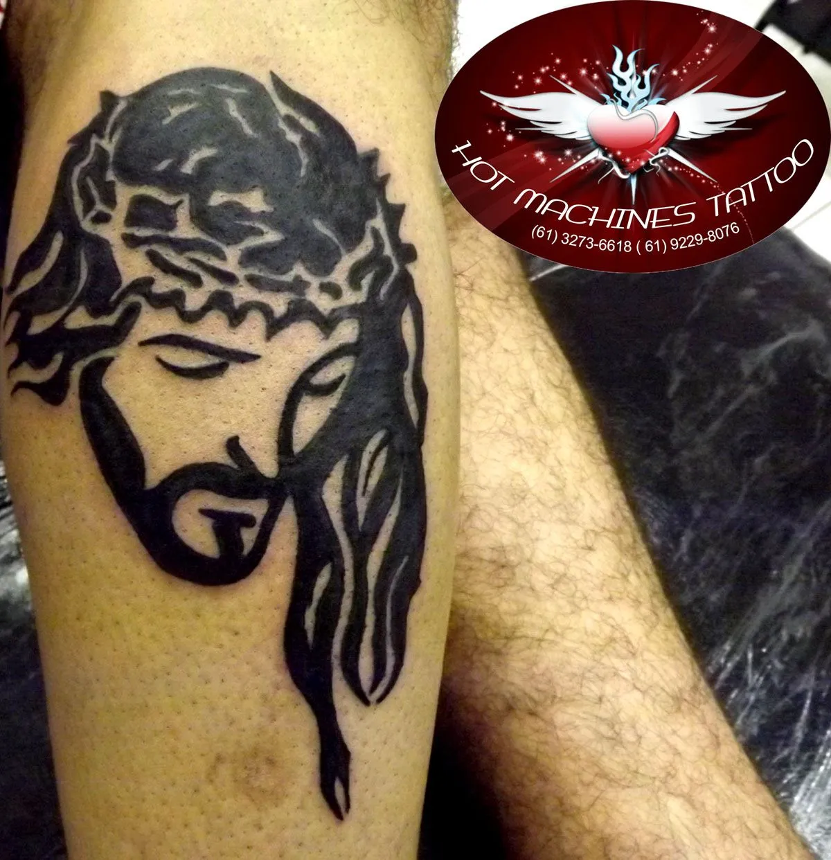 Hot Machines Tattoo e Piercing: Tattoo Religiosa, Cristo em ...