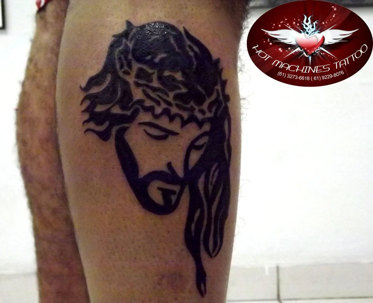 Hot Machines Tattoo e Piercing: Tattoo Religiosa, Cristo em ...