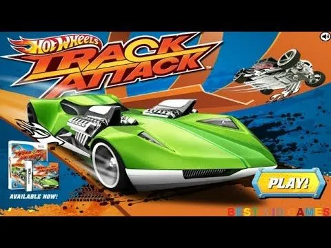 Hot Wheels Track Attack Game - Best Kid Games - YouTube