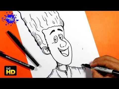 HOTEL TRANSYLVANIA 2/ Como dibujar a johnny stein / How to draw ...