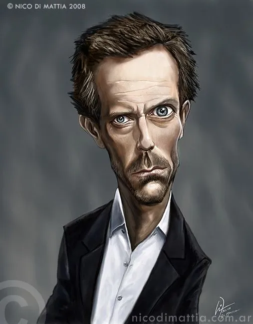 HOUSE MD _ caricature | NICODIMATTIA.