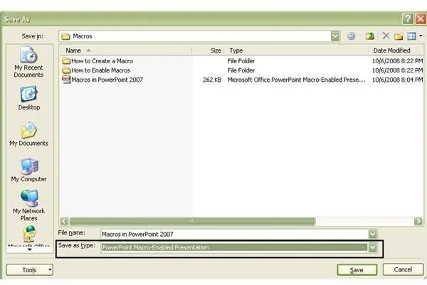 How to Create a Macro in Microsoft PowerPoint 2007