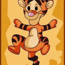 How to Draw Baby Tigger - Disney