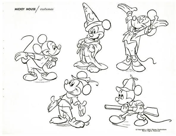 How to Draw Disney's Most Famous Cartoon Character — Mickey Mouse ...