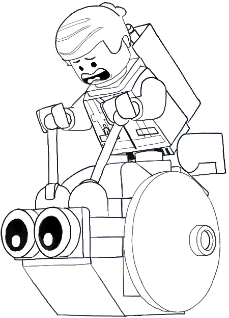 How to Draw Emmet and the Giant Snail from The Lego Movie in Easy ...