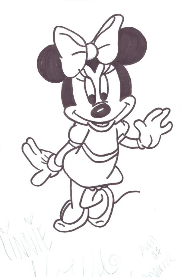 How To Draw Minnie Mouse Head | Cheap Curtain Sale