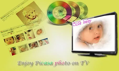 How to enjoy Picasa web album on TV