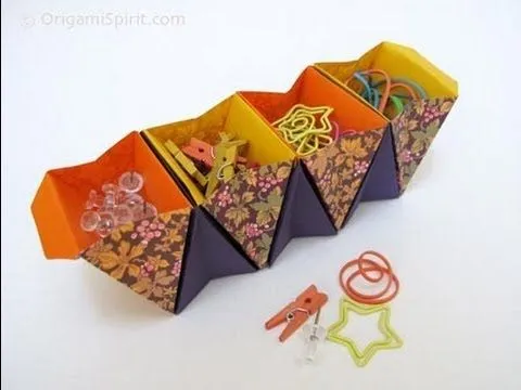 How to make origami gift boxes
