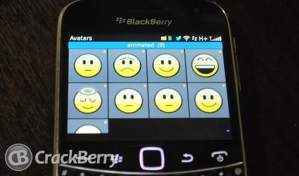 How to use animated emoticons as your BBM avatar | CrackBerry.com