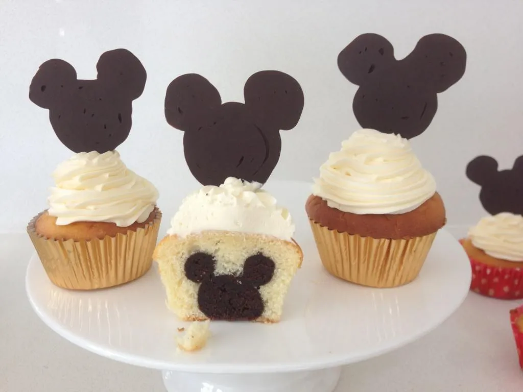 HowToCookThat : Cakes, Dessert & Chocolate | Mickey Mouse Cupcakes ...