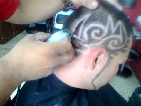 Dibujos en el pelo figuras alone tribal hair - Imagui