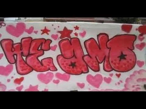 Te amo mauricio en graffiti - Imagui