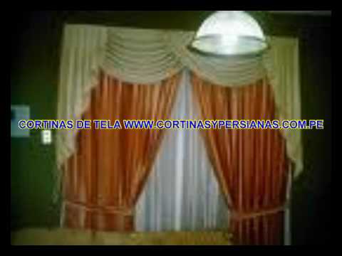 CORTINAS Y CENEFAS www.cortinasypersianas.com.pe Lima Peru - YouTube