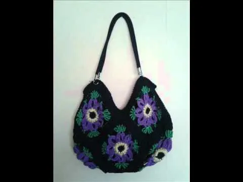 Videos de como hacer carteras tejidas a crochet - Imagui