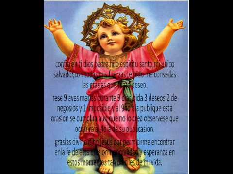 Oracion del divino niño Jesus - Imagui