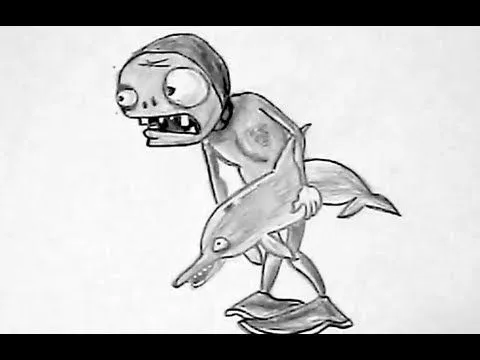 VIDEOS DE COMO DIBUJAR PLANTS VS ZOMBIES: EL ZOMBIE | Videos « Ccoli.