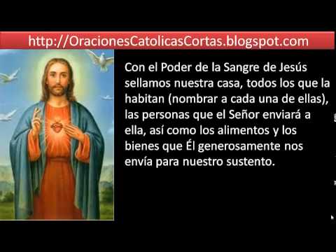 Oracion a la Sangre de Cristo - oraciones catolicas cortas - YouTube