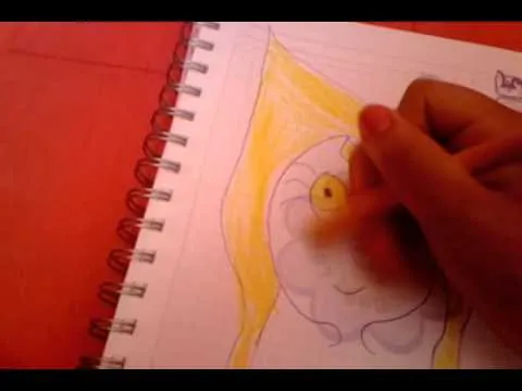 Como dibujar a la princesa flama - YouTube